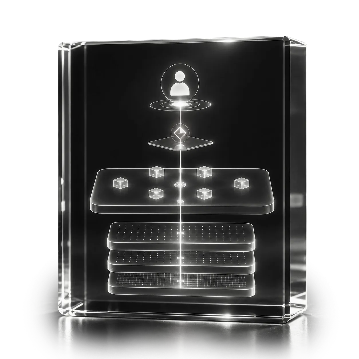 MOD.OS runtime cast in glass